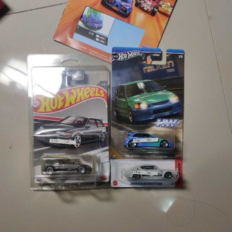 Hot Wheels Civic + Lbwk Ordered by Om Eko | Shopee Singapore