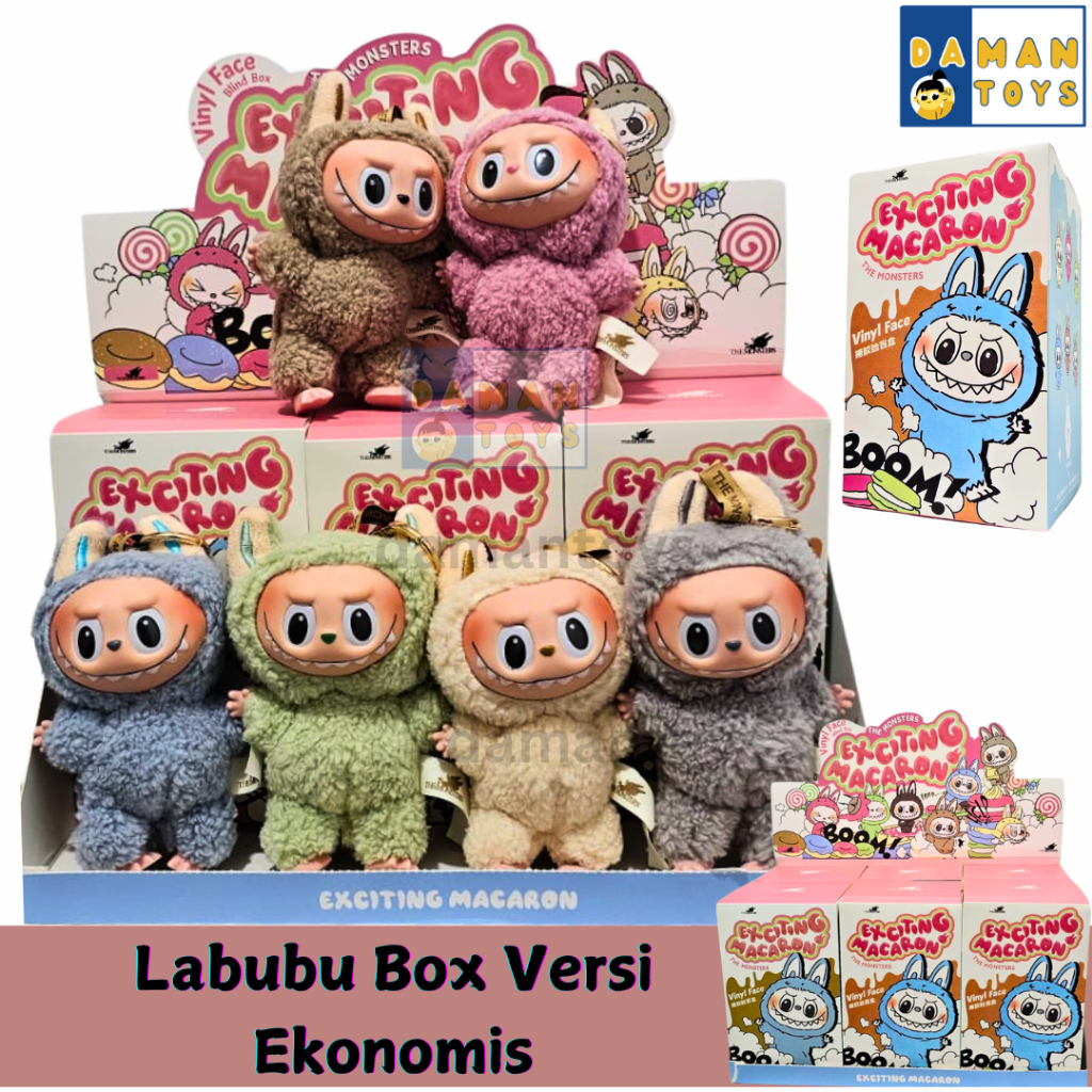 Labubu Doll Toy Series 1 Box Rubber Face With Fingers | Shopee Singapore