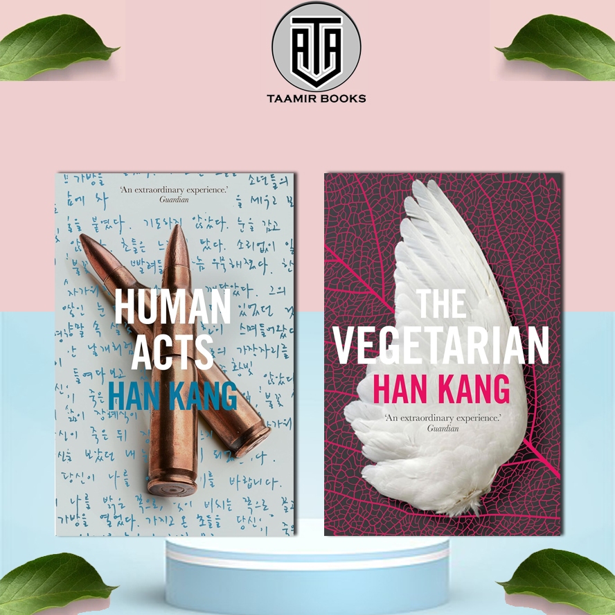 Human Act & Vegetarian By Han Kang (Winner of the 2024 Nobel Prize in