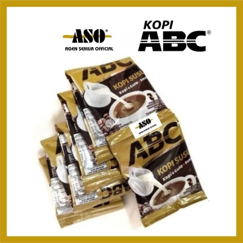 Kopi ABC kopi susu sachet 31gram RENCENG ( ISI 10)