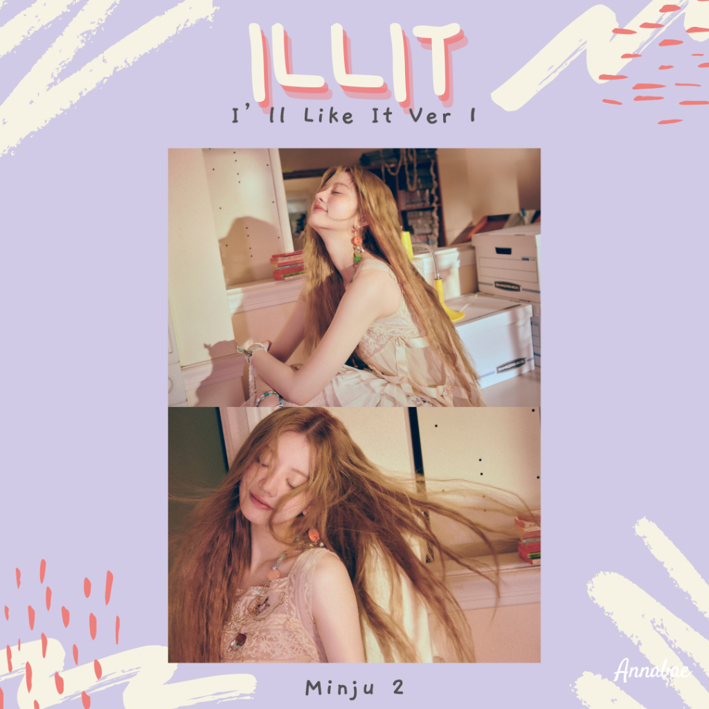ILLIT I'll Like You Poster Ver 1 (PART 1) | Shopee Singapore