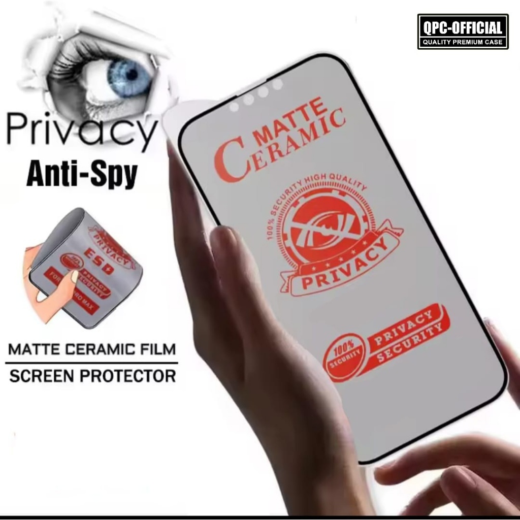 Antigores Realme 9 4G Realme 9 Pro Realme 9 Pro Plus Realme 9i Realme 10 4G Realme 10 Pro Realme 11 4G Realme 12 5G Realme 12 Plus Realme 13 4G Realme 13 5G Realme 13 Plus 5G Antigores Ceramic Spy Matte Antigores Privasi Antigores Anti Minyak CSPM - Gambar 2