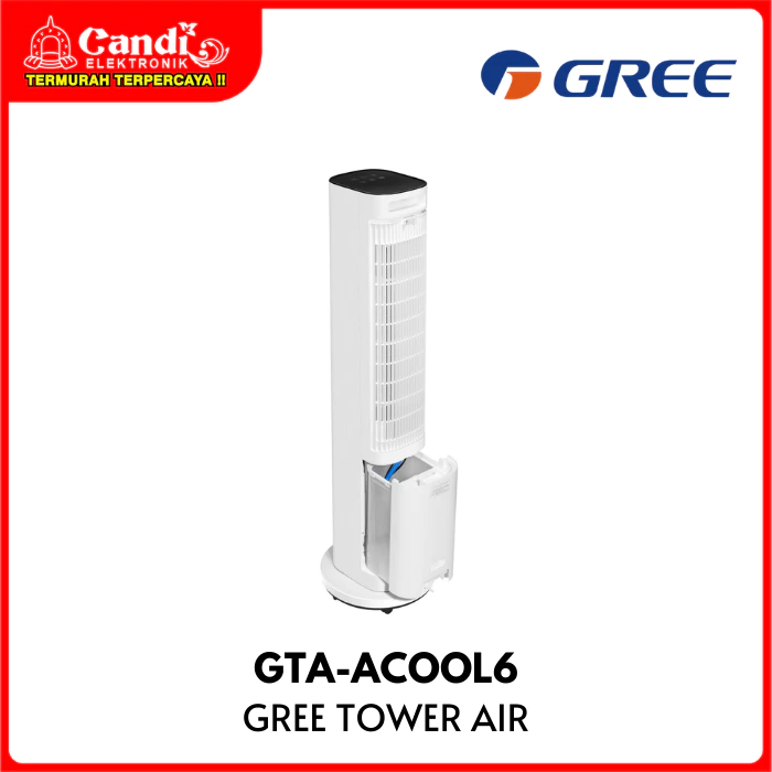 GREE Tower Air Cooler Kapasitas Tangki 6 Liter GTA-ACOOL6 - Gambar 2