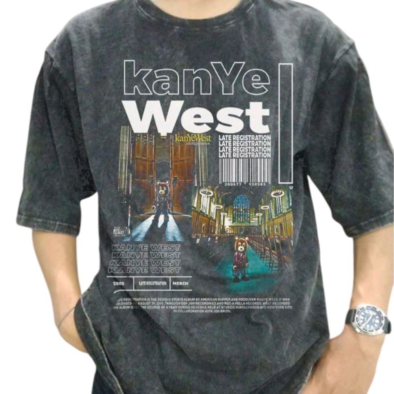 KANYE WEST VINTAGE TEE / WHT