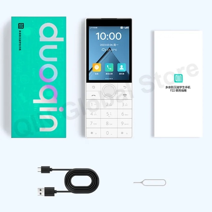 Qin F22 Tanpa Kamera Android Non Camera Hp Keypad Sentuh - Gambar 4