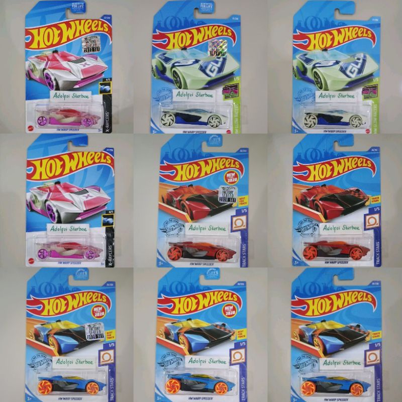Hotwheels hot wheels HW wrap warp speeder best for track stars