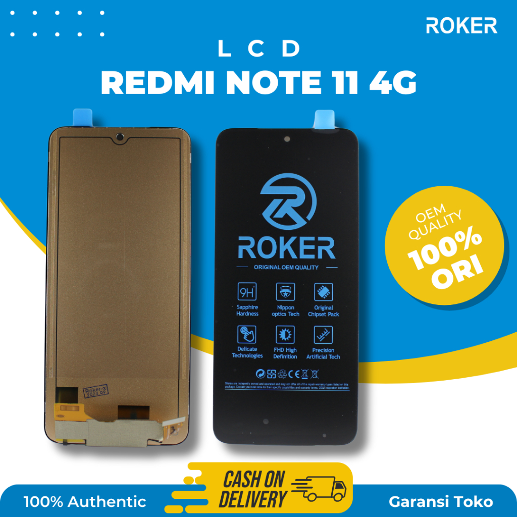 ROKER LCD TOUCHSCREEN XIAOMI REDMI NOTE 11 4G /11S /POCO M4 PRO TS FULLSET BY ROKER