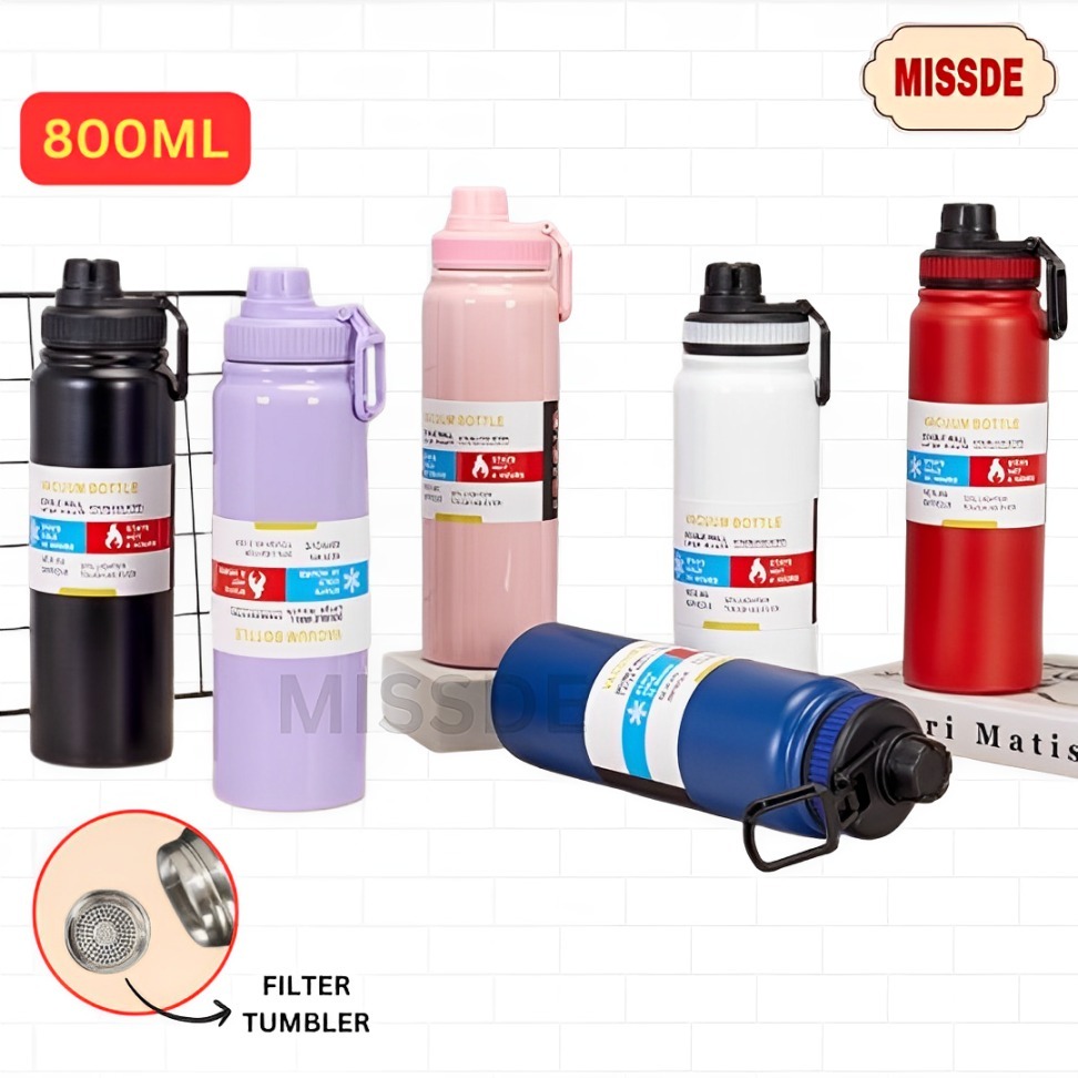 800ML SPORT TUMBLER / HOT AND COLD RESISTANT STAINLESS STEEL TUMBLER ...