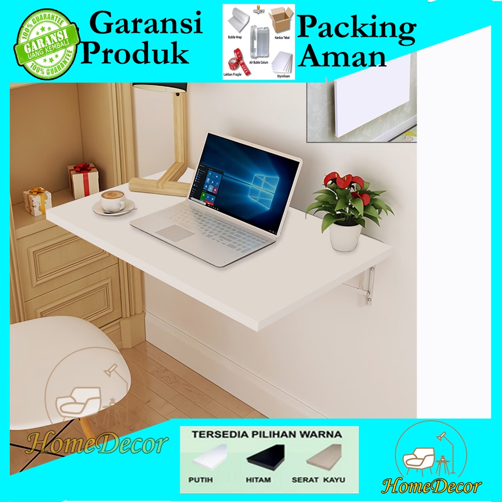 (Board Only) Wall Folding Table laptop Desk Computer Desk (Many ...