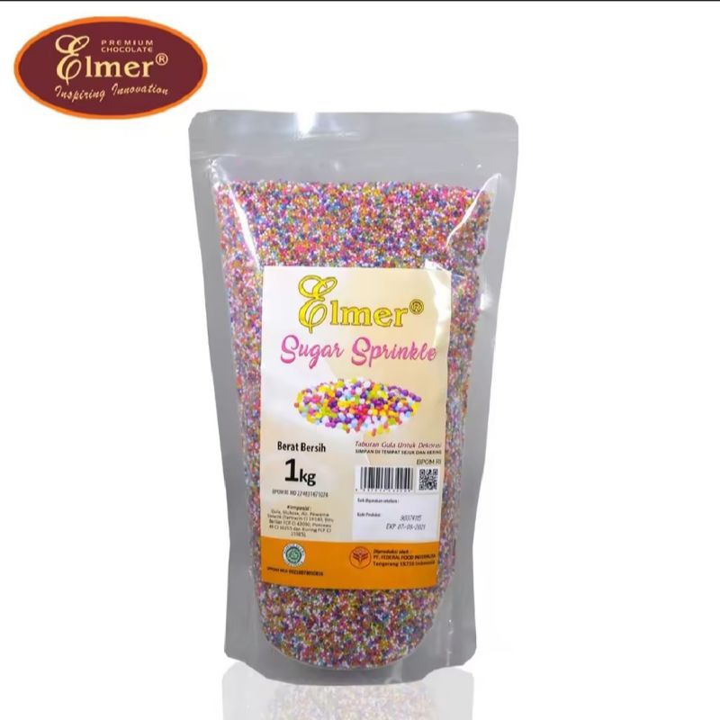 Elmer springkel 100gr/ Colorful springkel Repack 100/ Springkle Elmer ...