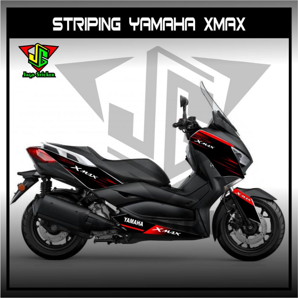 Striping Sticker cutting Yamaha Xmax 250 All Yamaha Xmax 250 STRIPINGH ...