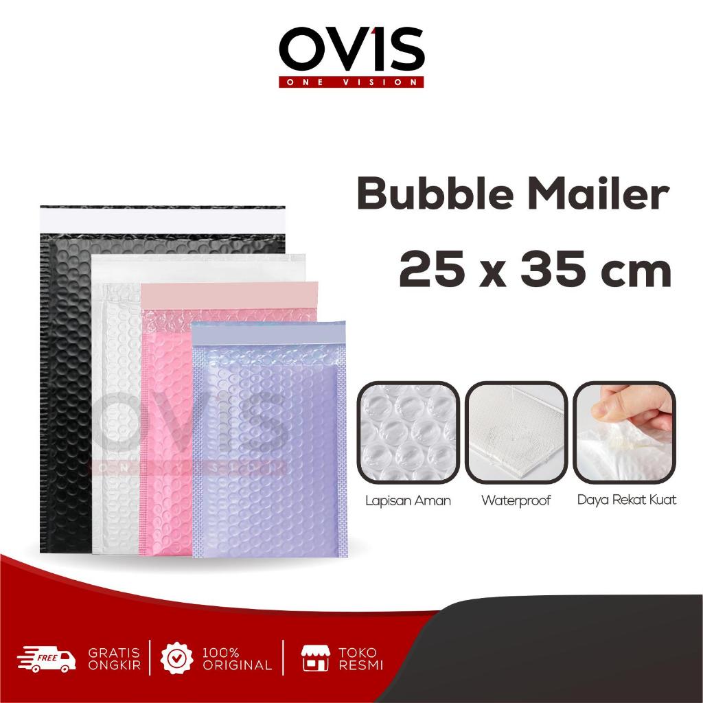 Bubble Mailer 25x35 cm Amplop Bubble Kantong Plastik Packing Bag