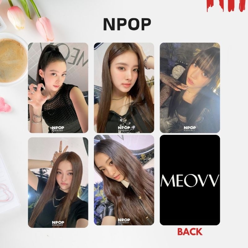 ONE) Premium Photocard MEOVV Kpop Group - Ella Gawon Sooin Anna