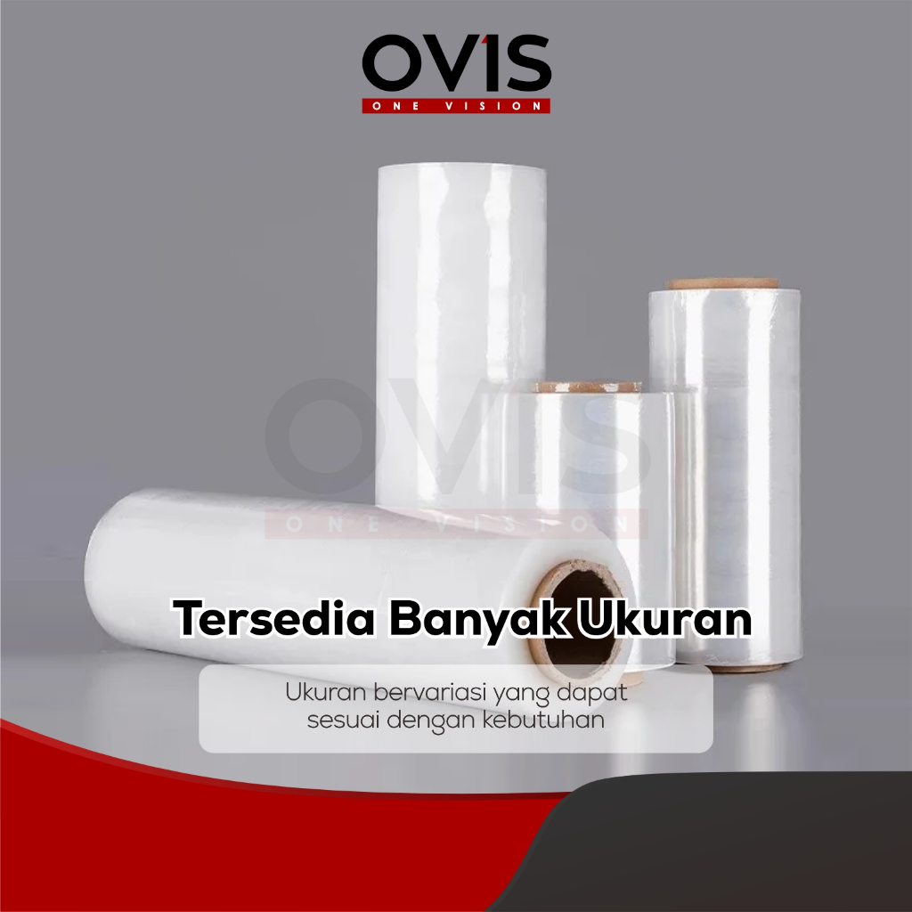 Plastik Wrapping Stretch Film Bening 10 cm x 250 m - Gambar 2