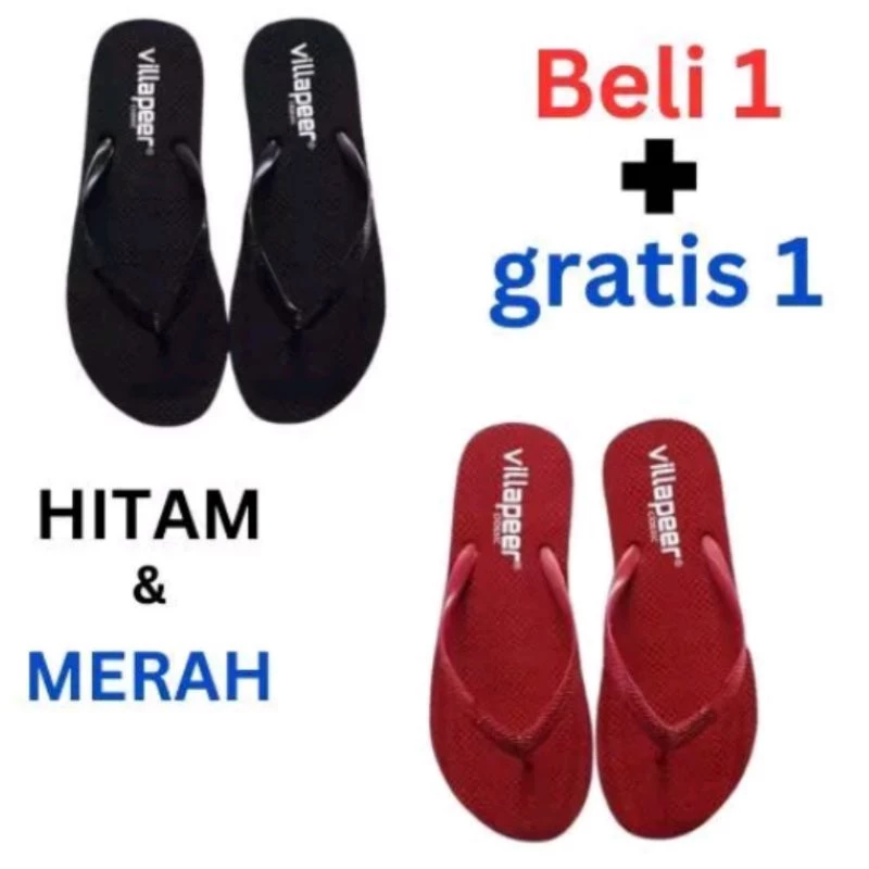 CTS Sendal sandal jepit wanita classic trendy terbaru beli1pasang bonus1pasang - Gambar 4