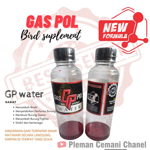 Gp WATER Multivitamin BIRD PLEVIA & KOLIBRI ORIGINAL | Shopee Singapore