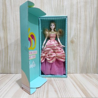 Barbie Doll Anniversary 60 years old PTMI Inspiring Girl Minus Box Slightly Damaged Dirty Shopee Singapore