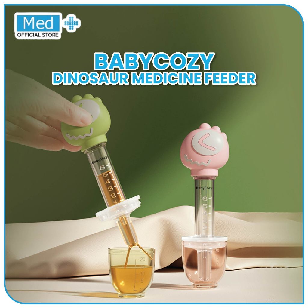 Med+ BabyCozy Baby Medicine Feeder Silicon Pipet/Pipet Tetes Obat Bayi/Penyuap suntik bayi