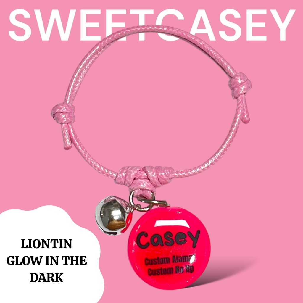 KALUNG KUCING MOLLY CUSTOM NAMA/MOLLY CAT NECKLACE/KALUNG GLOW IN THE DARK - Gambar 3