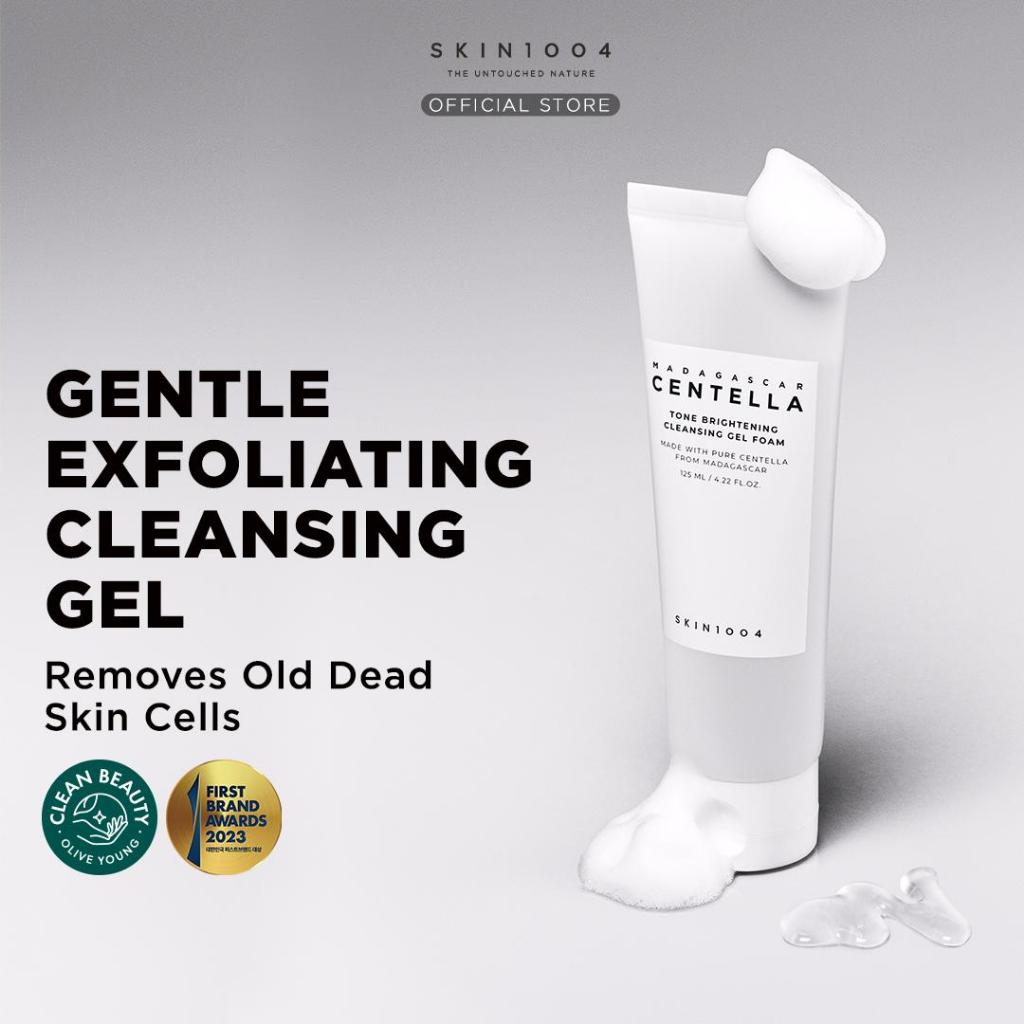 SKIN1004 Brightening Routine 4pcs Set (Tone Brightening Capsule Ampoule 100ml + Boosting Toner 210ml + Cleansing Gel Foam 125ml + Capsule Cream 75ml) - Gambar 3