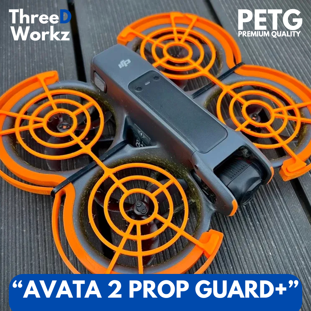 DJI AVATA 2 STAND SIDE PROPS GUARD + TOP SIDE 1 SET: COMPLETE ...