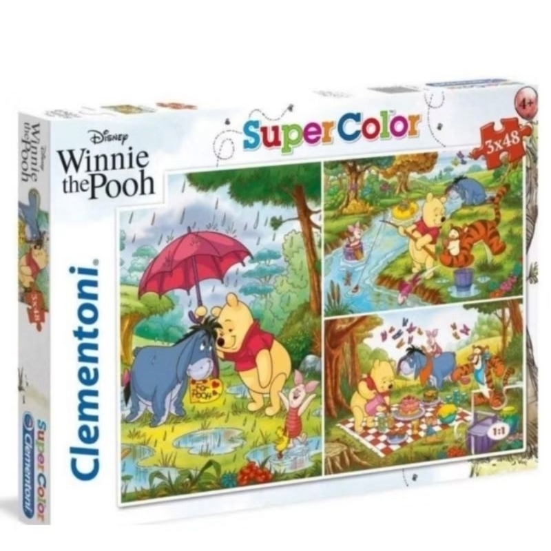 Clementoni puzzle Winnie The Pooh | Shopee Singapore