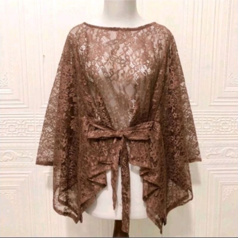 Broken CAPE WITH FRONT RIBBON STRAP | Shopee Singapore