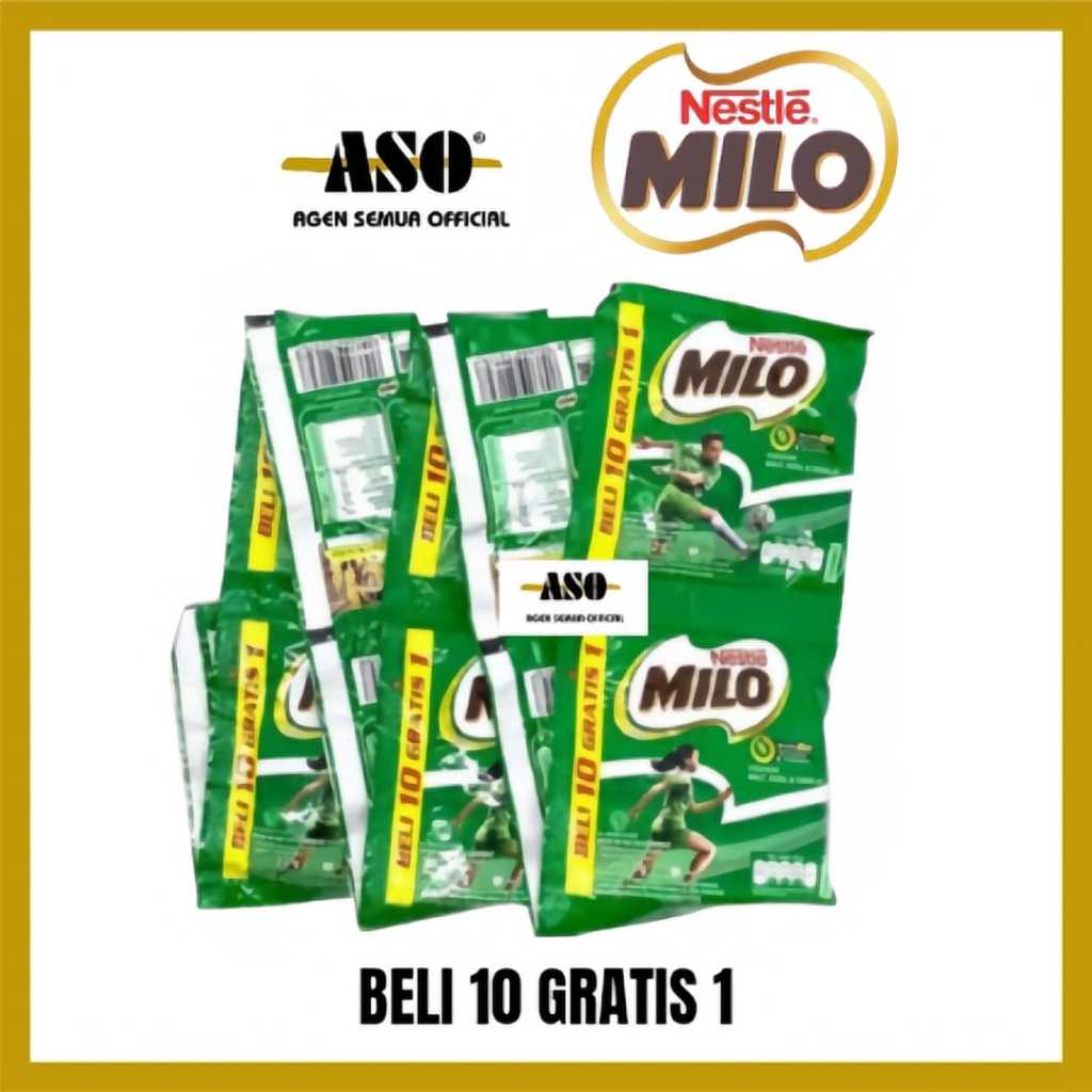 MILO Activ-Go Susu Bubuk Sachet 22 gr RENCENG ( ISI 10 ) - Gambar 2