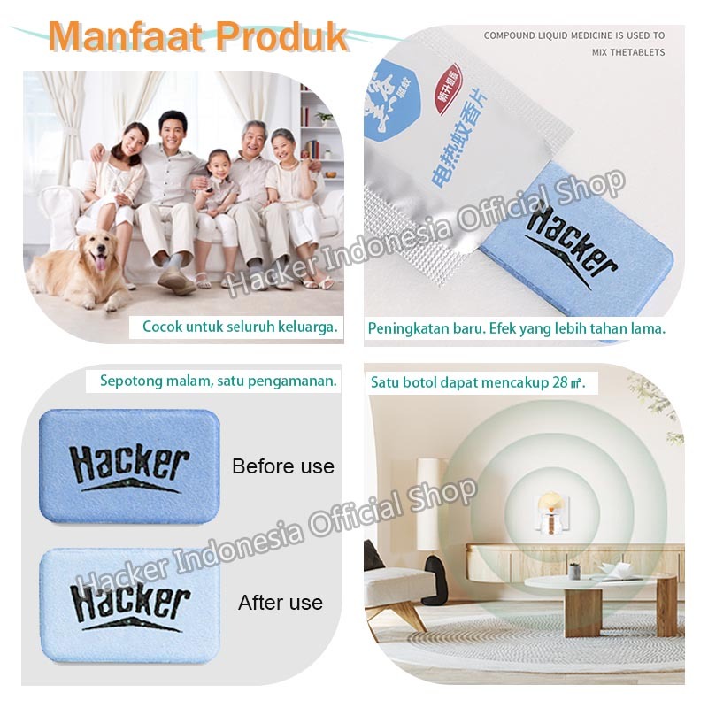 Mat Lavender 30pcs - Obat Nyamuk Elektrik - Bunuh Nyamuk Penyebab Demam Berdarah (DBD) - Gambar 4