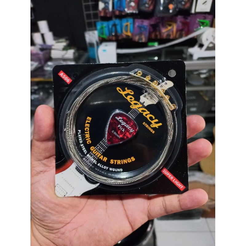Legacy Electric Guitar Strings 0.9. Electric Guitar Strings | Shopee ...