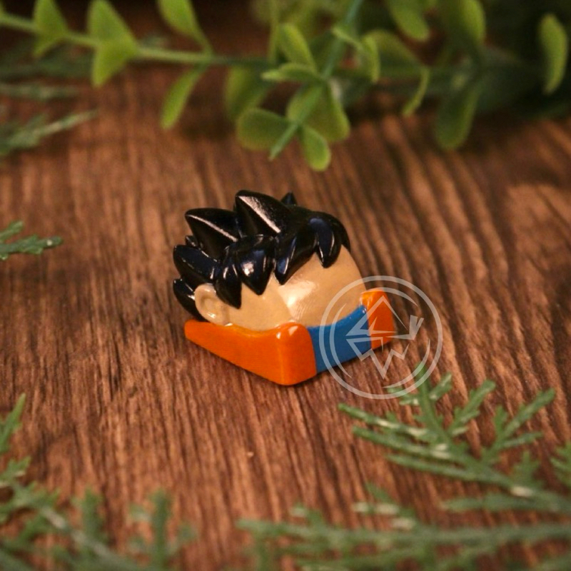 Goku artisan keycaps dbz Dragon Ball Z keycaps son goku saiyant anime ...