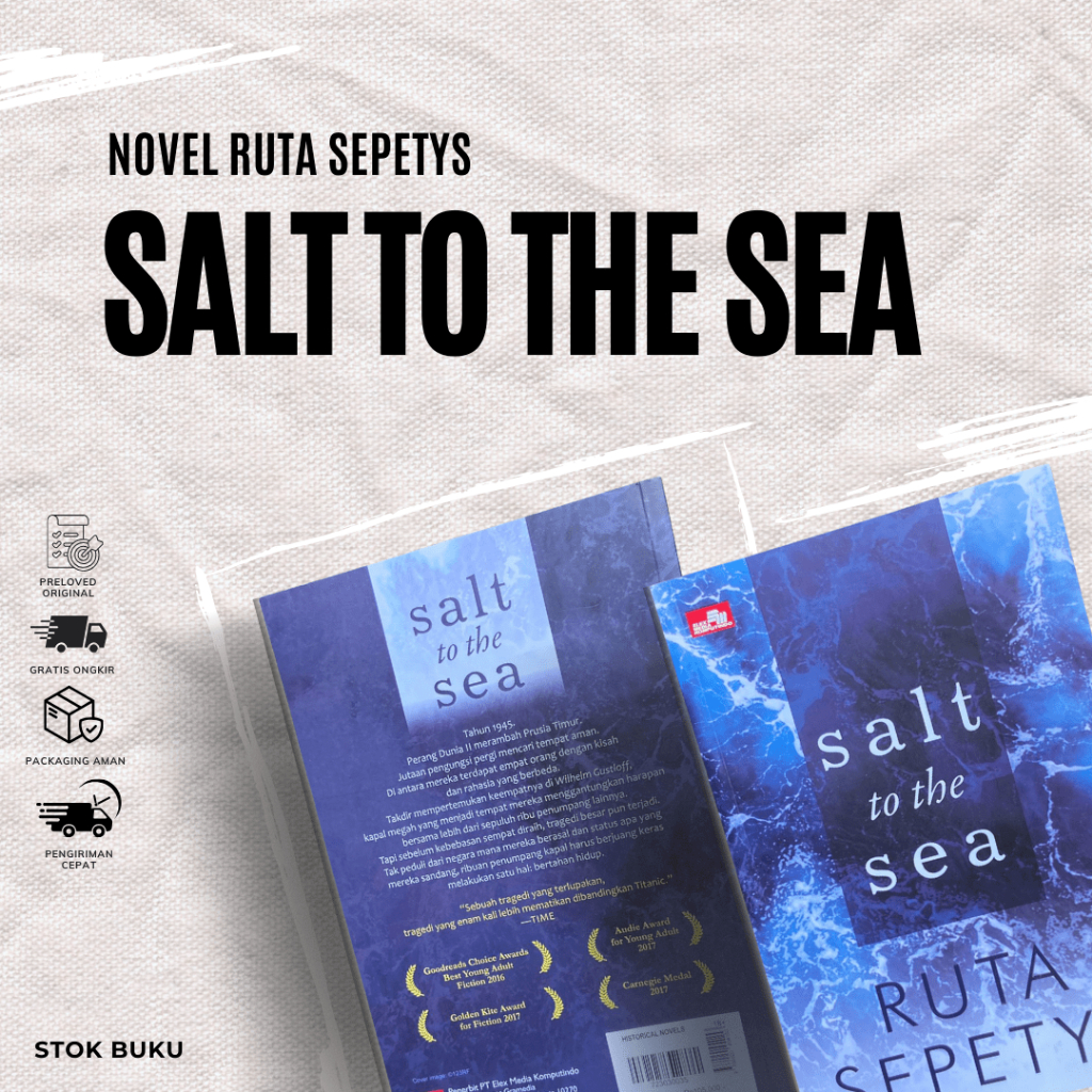 [PRELOVED ORIGINAL] Used Books - Salt to The Sea - Ruta Sepetys ...