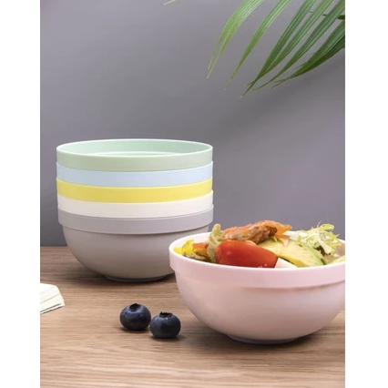 Dreamyhouse 4pcs Mangkuk Soup Souvenir Warna - Gambar 4