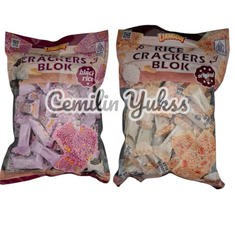 Liguani Rice Crackers Block Black Rice 298g Liguani Rice Crackers Block ...