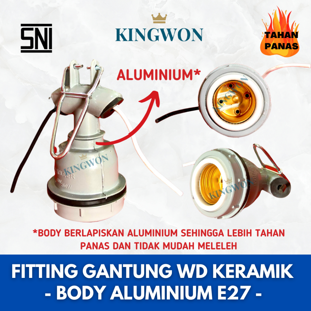 ALUMINUM HANGING LAMP FITTING WD E27 LAMP FITTING WD FITTING HEAT ...