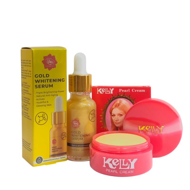 Kelly Cream Package 15g & Viva Gold Serum 100% Original | Shopee Singapore