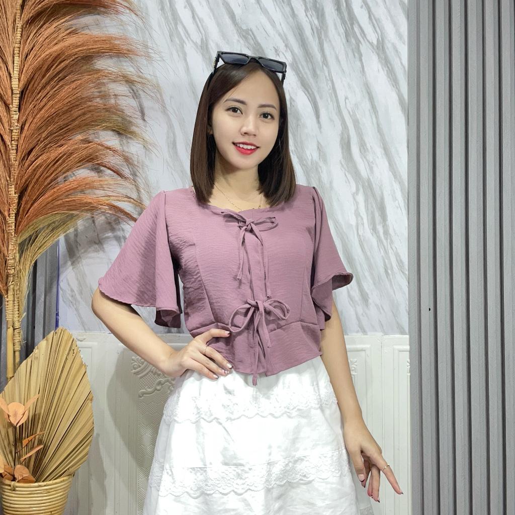 LUV IS TRUE★韓国★人気★CH RIBBON CARGO SKIRT 3色 リボン セール】ribbon frill skirt（スカート）｜Tickle（ティックル