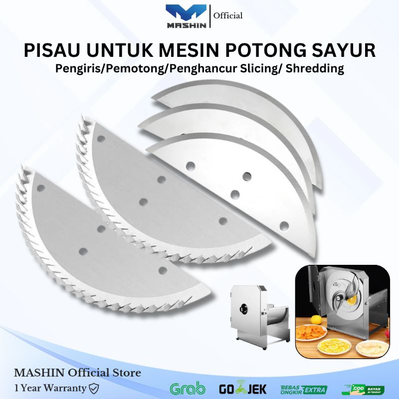 Mashin - Pisau Untuk Mesin Potong Sayur Dan Buah Slicing And Shredding Knife