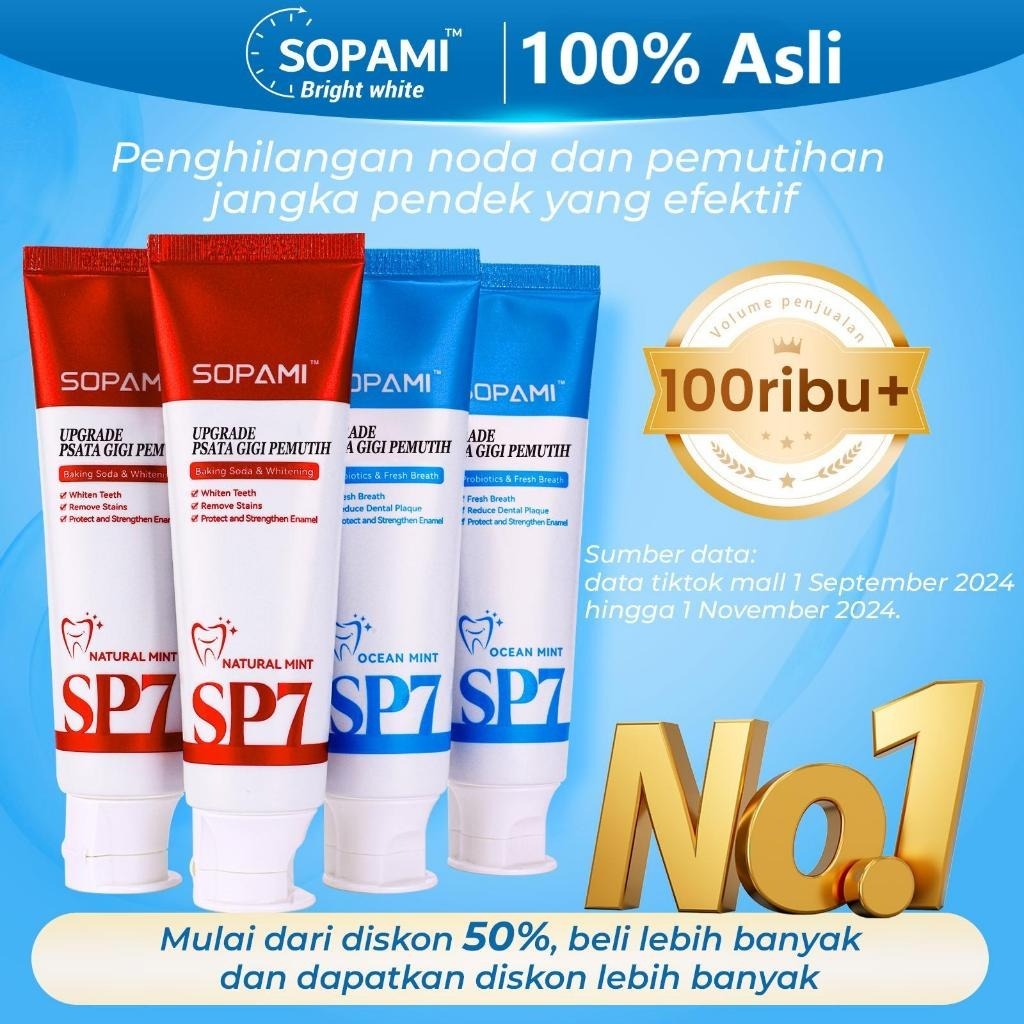 Sopami SP-7 Toothpaste for Oral and Gum Health Probiotic Toothpaste ...