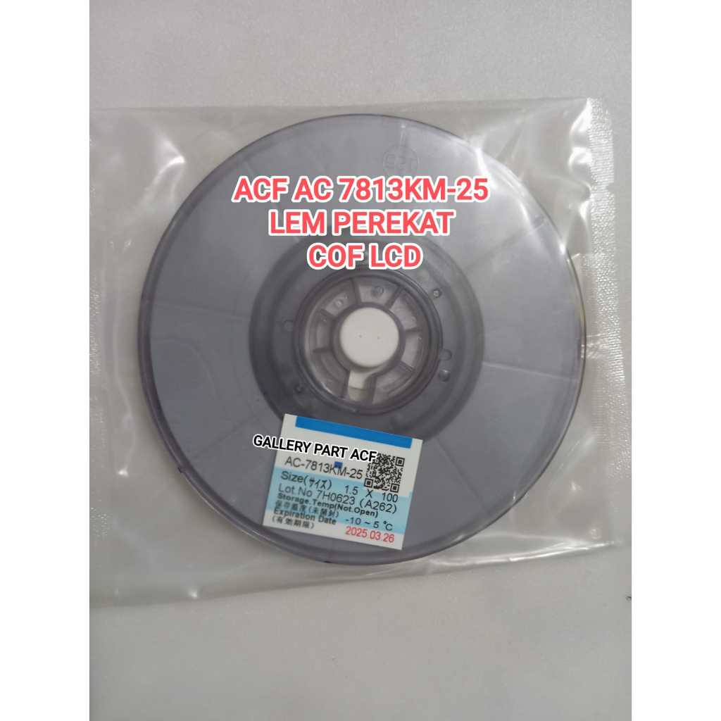 LAYAR ACF AC-7813KM-25 LCD glue AC 7813KM 25 SPECIAL GLUE/ FOR LCD TV ...