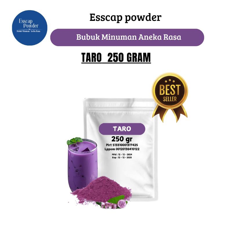 Taro Powder 250g – Modern Instant Drink, Delicious, Easy to Serve ...