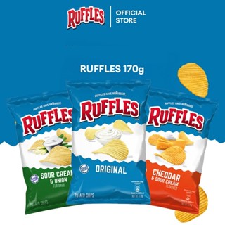 Snacks Imported American Snacks Ruffles Potato Chips 184 Gr Original ...