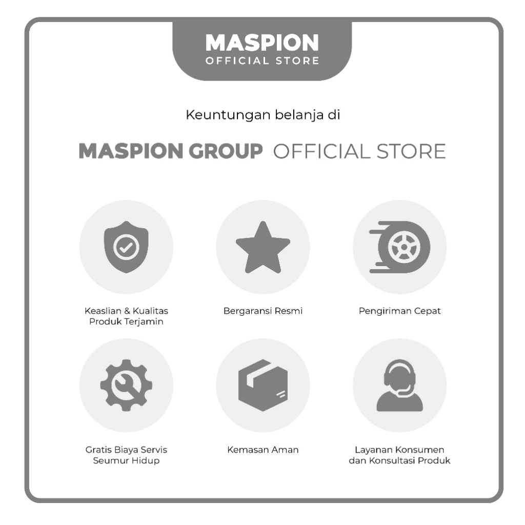 Maspion Pelumat Blender with Wet Miller and Dry Miller 1 Liter MT-1273 GL - Gambar 4