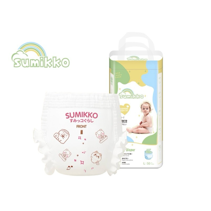 ( 1 BALL ) SUMIKKO Popok Bayi Celana / Perekat / Baby Diapers Pants / Tape S S50 / M M50 / L L50 / XL XL50 / XXL XXL50 / XXXL XXXL50 / 50