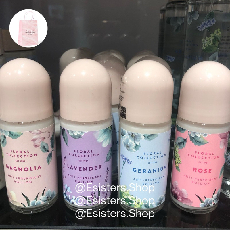 M&S Marks Spencer Roll on Deodorant Geranium China Blue Magnolia  Rose Lavender