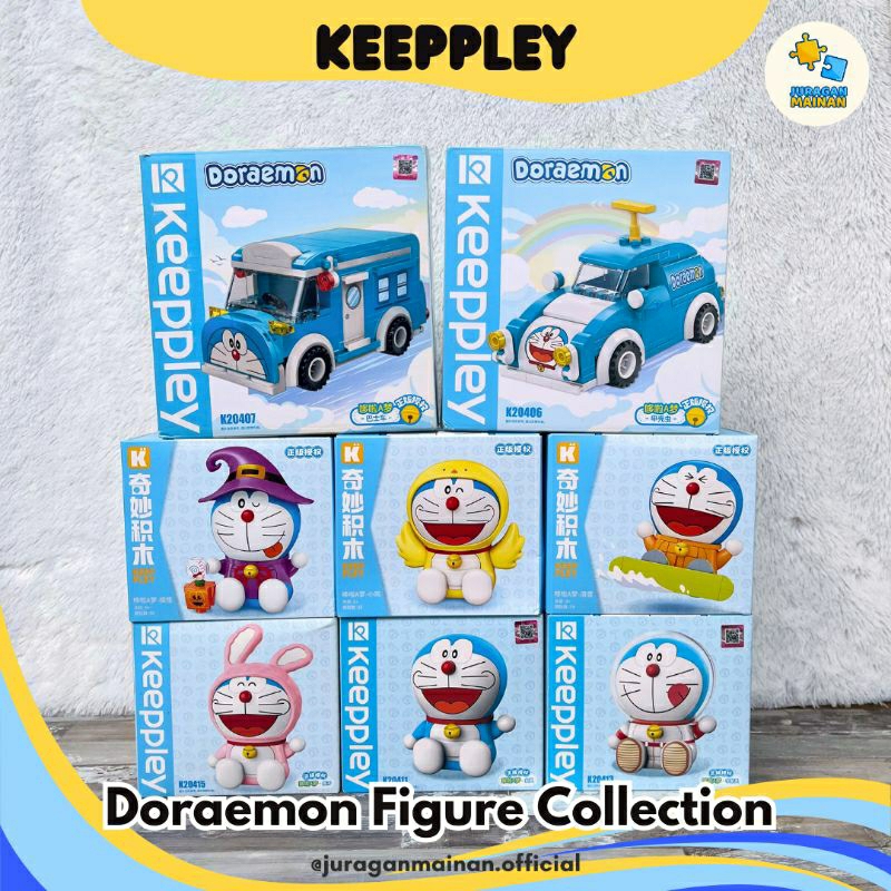 KEEPPLEY TOYS Doraemon Figure Series - Bricks dismantle and assemble ...