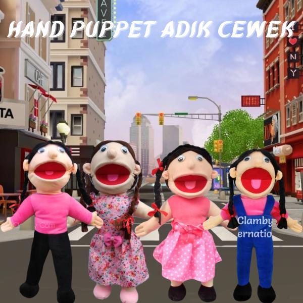Muppet girl sister | Hand Puppet Ventriloquist children's toy | Cablak ...