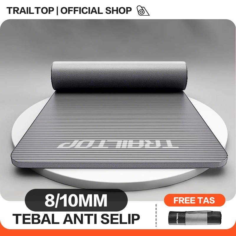 Trailtop Yoga Mat NBR Anti Slip Premium 2 Sisi