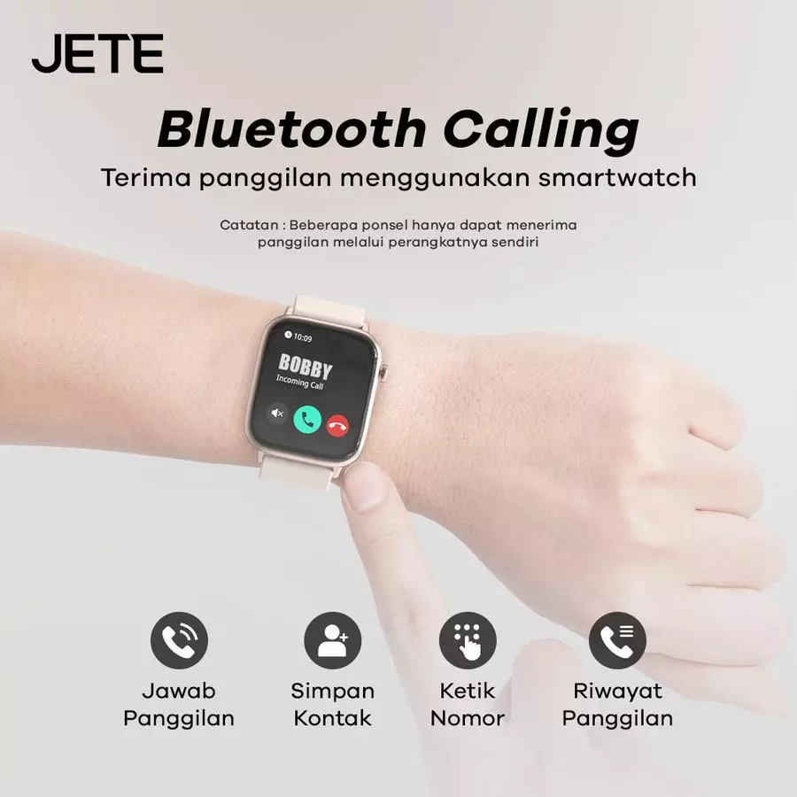 JETE FR13 Smartwatch Running IP68 20+ Mode Olahraga Jam Tangan Olahraga Lari Garansi 2 Tahun (RTL) - Gambar 4