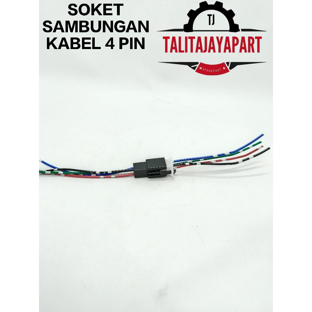 4 Pin Cable Connection Socket 4 Pin Cable Connector Socket Spot Cable ...
